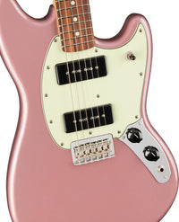 Fender Player Mustang 90 PF Guitarra Eléctrica Burgundy Mist Metallic 4