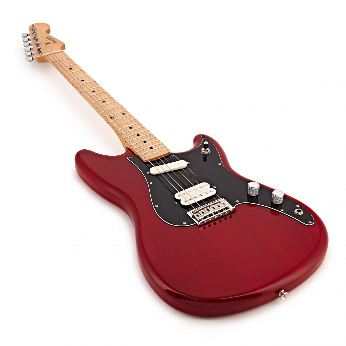 Fender Player Duo Sonic HS MN Guitarra Eléctrica Crimson Red Transparent 9