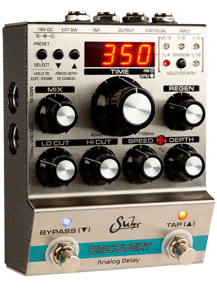 Suhr Discovery Analog Delay Pedal 1