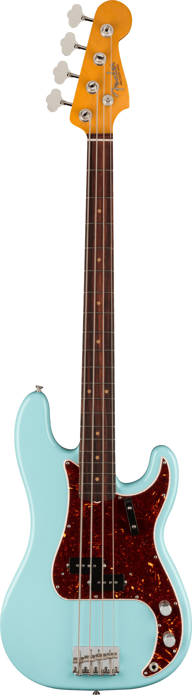 Fender American Vintage II 1960 Precision Bass RW Bajo Eléctrico Daphne Blue 1