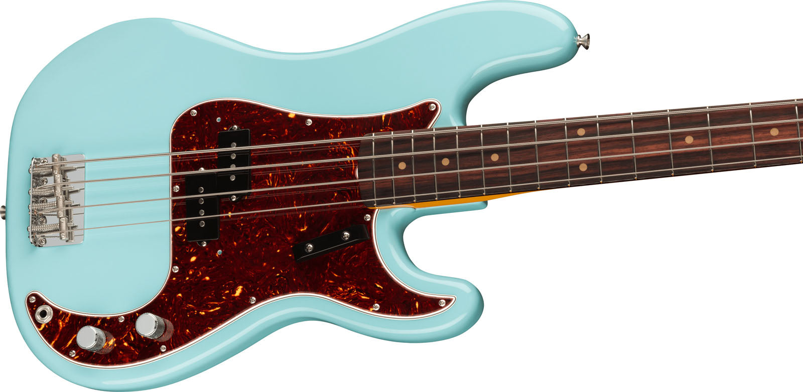 Fender American Vintage II 1960 Precision Bass RW Bajo Eléctrico Daphne Blue 3