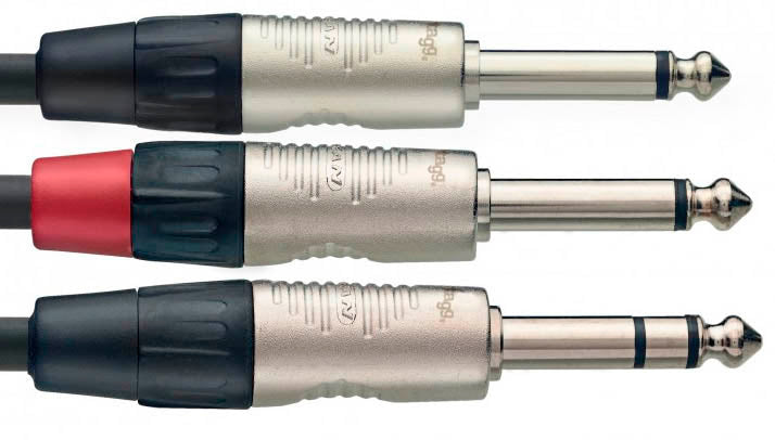 Auvisa NYC3 PS2PR Cable Jack Estéreo 2 x Jack 3 metros 1