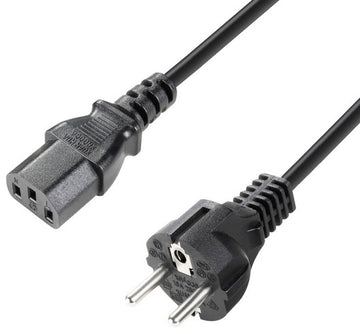 Adam Hall K3PKD0100 Cable Corriente IEC CEE 7 7 C13 1 Metro 1