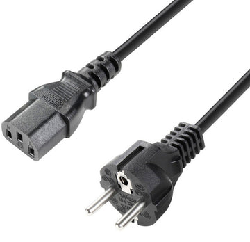 Adam Hall K4PKD0200 Cable Corriente IEC CEE 7 7 C13 2 Metros 1