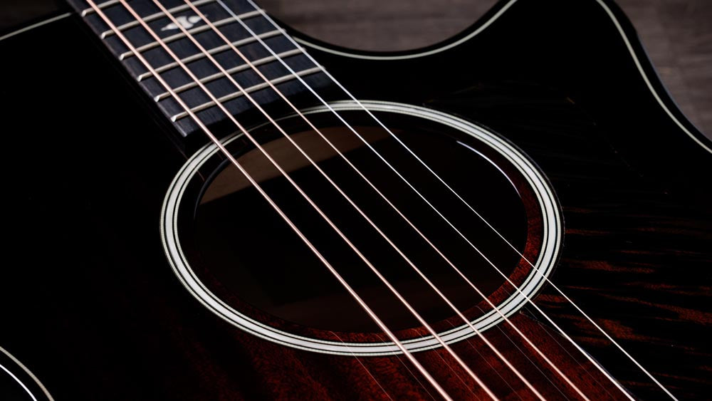 Taylor 524CE Builders Edition Mahogany Guitarra Electroacústica Gran Auditorio Kona Burst 4