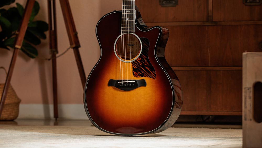 Taylor 514CE Builders Edition Guitarra Electroacústica Gran Auditorio Kona Burst Top 12