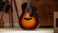 Taylor 514CE Builders Edition Guitarra Electroacústica Gran Auditorio Kona Burst Top 12