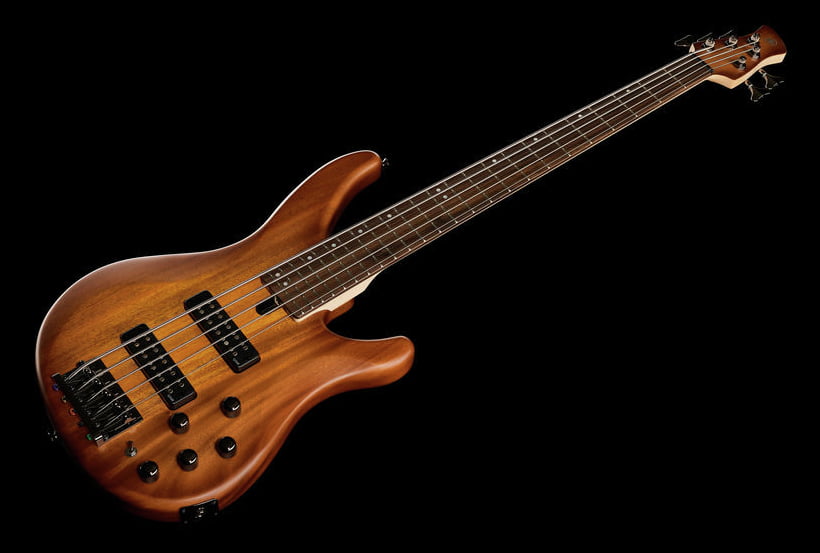 Yamaha TRBX505 BRB Bajo Eléctrico 5 Cuerdas Brick Burst 12