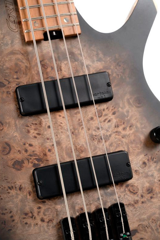 Cort Space 4 SDB Bajo Eléctrico Headless Star Dust Black 3