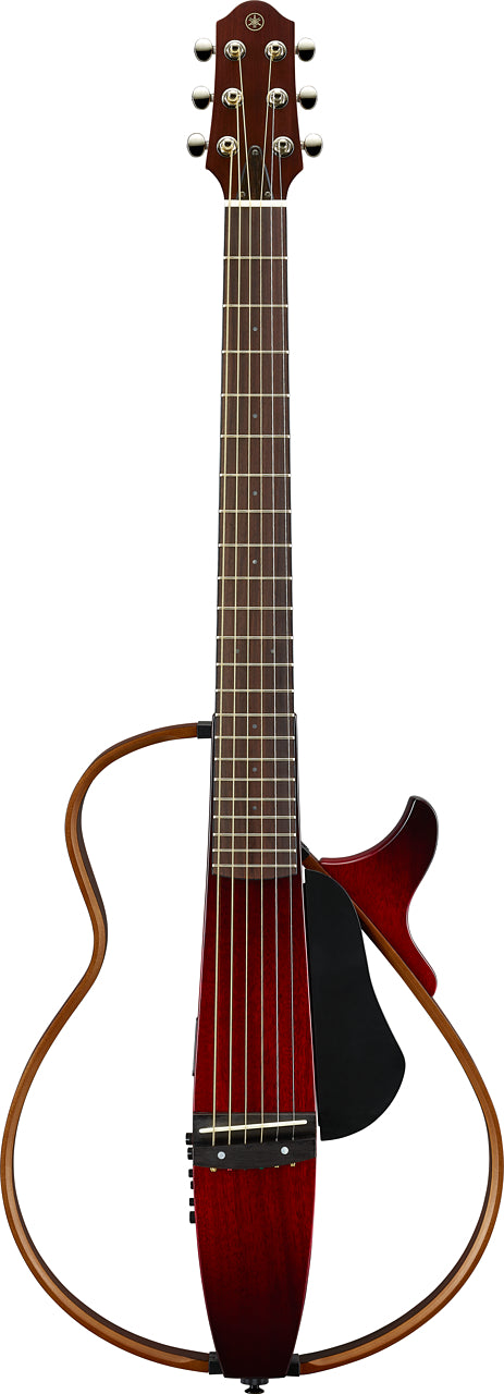 Yamaha SLG200S CRB Silent Guitar Guitarra Acústica Crimson Red 1