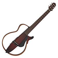 Yamaha SLG200S CRB Silent Guitar Guitarra Acústica Crimson Red 10