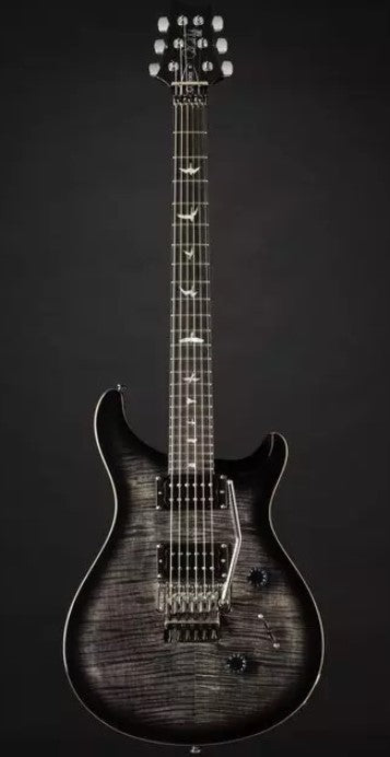 PRS SE Custom Floyd 24 CHB Guitarra Eléctrica Charcoal Burst 14