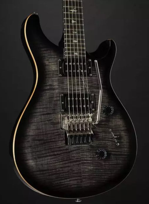 PRS SE Custom Floyd 24 CHB Guitarra Eléctrica Charcoal Burst 17