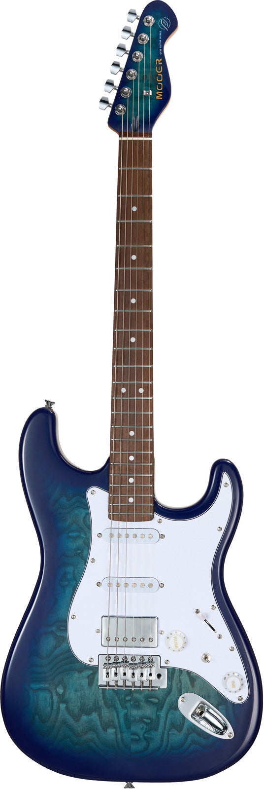 Mooer MSC20 Pro OBL Guitarra Eléctrica Ocean Blue 1