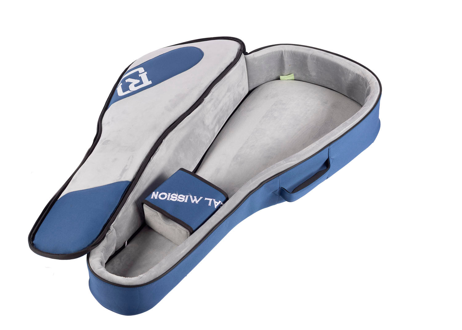 Real Mission FRMCBL Funda para Guitarra Española Azul 3