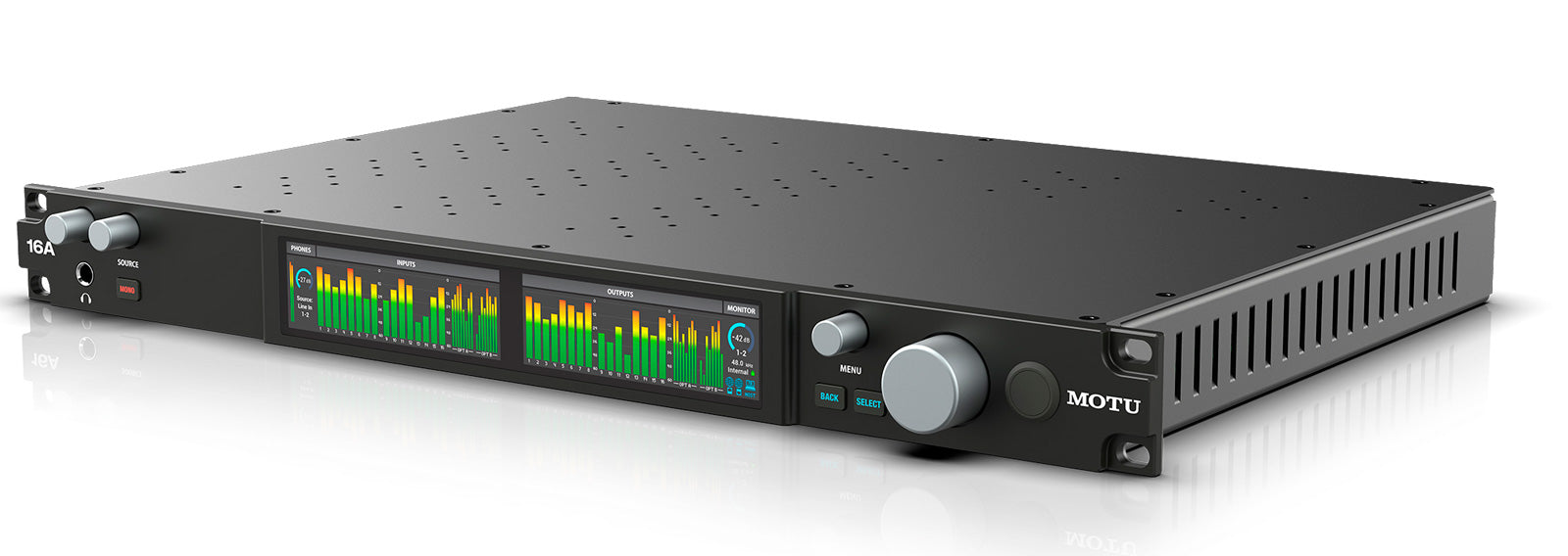 Motu AVB 16A 2025 Interfaz de Audio 32 Entradas 4