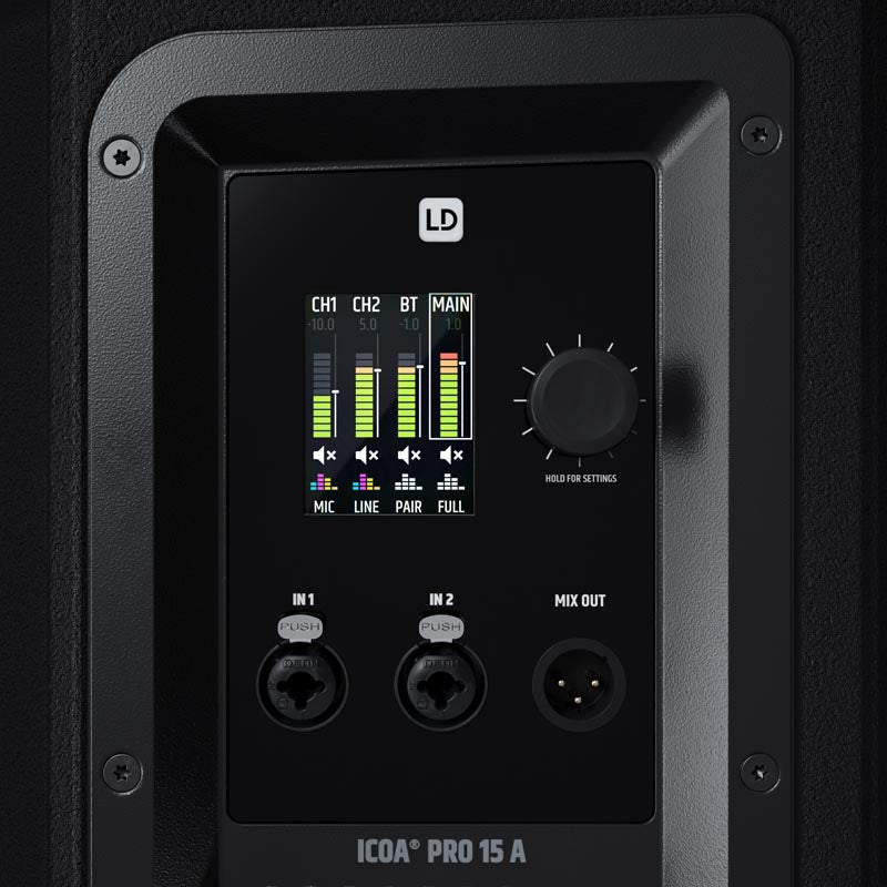 LD Systems ICOA PRO15A Altavoz Activo 15 Pulgadas 6