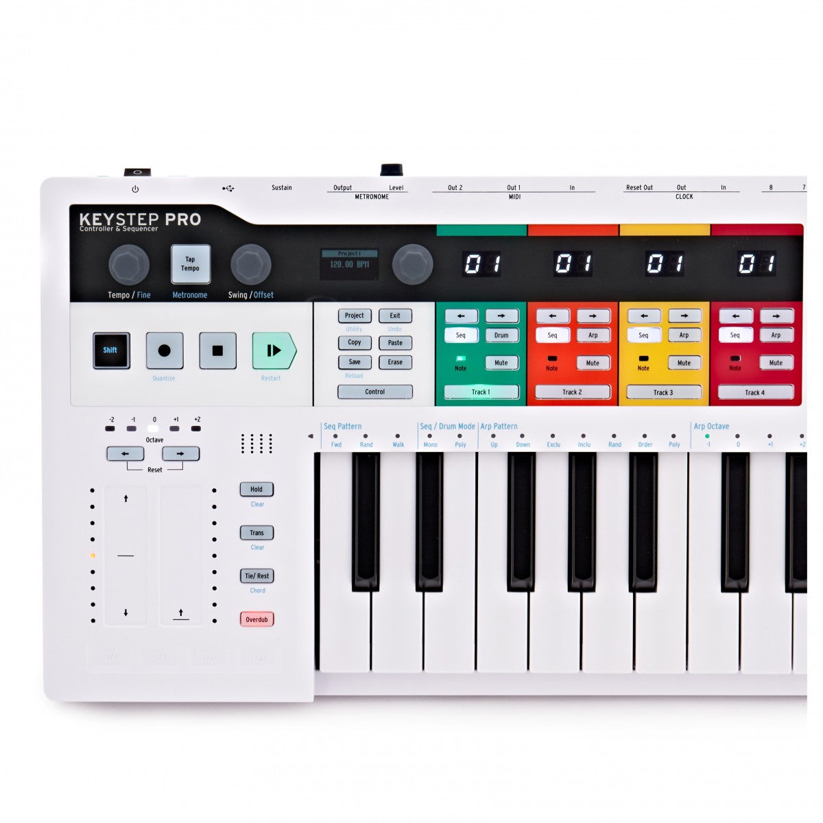 Arturia Keystep Pro Teclado Controlador 7