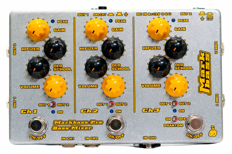 Markbass Pro Bass Mixer Pedal Mezclador 1