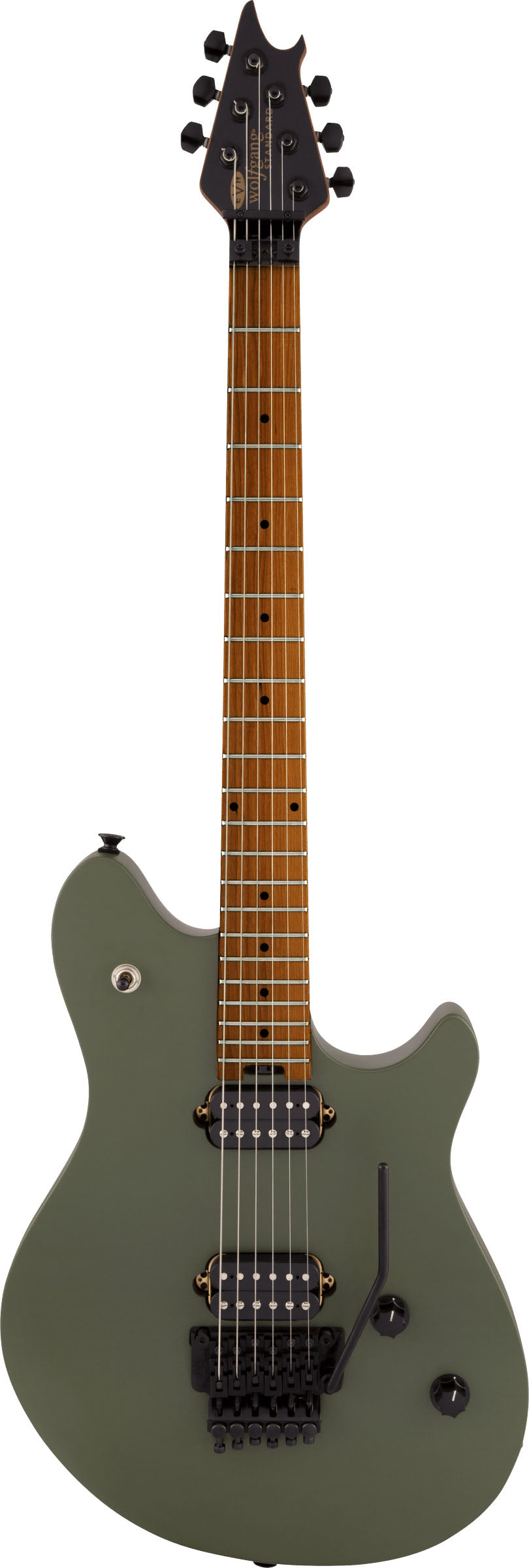 EVH Wolfgang Standard BKD MN Guitarra Eléctrica Matte Army Drab 1