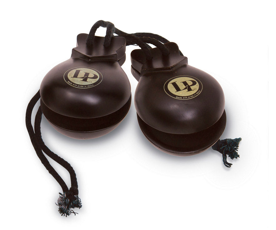 LATIN PERCUSSION LP432 PROFESSIONAL CASTANETS HAND HELD 2 PAR