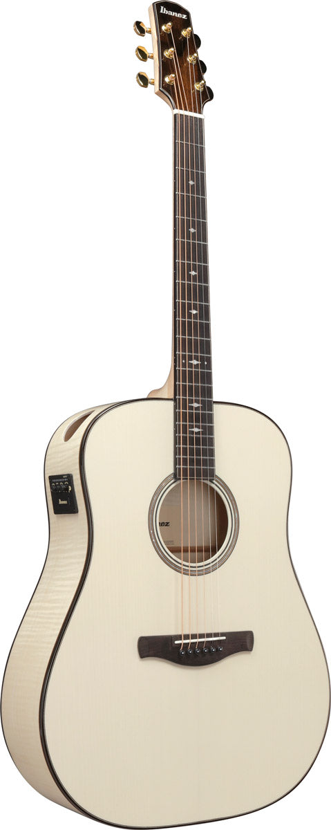 Ibanez AAD371E ATW Guitarra Electroacústica Dreadnought Antique White 2