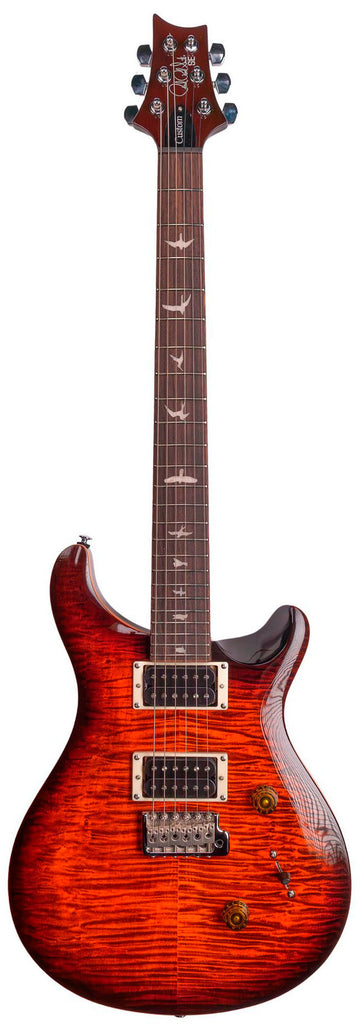 PRS SE Custom 24 OTS LTD Guitarra Eléctrica Orange Tiger Smokeburst 1