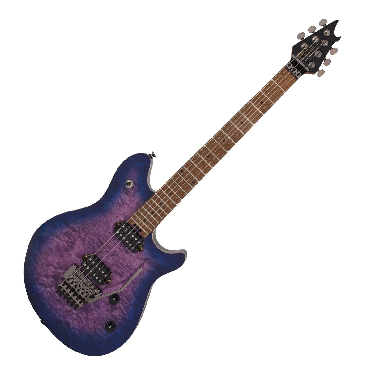 EVH Wolfgang Standard QM BKD MN Guitarra Eléctrica Northern Lights 10