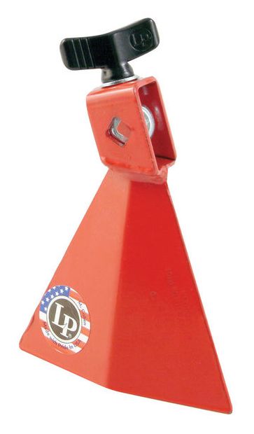 Latin Percussion LP1233 Cencerro Jam Bell Afinación Grave Rojo 1