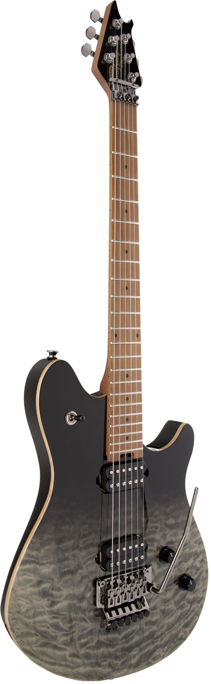 EVH Wolfgang Standard QM BKD MN Guitarra Eléctrica Black Fade 2