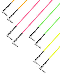 Adam Hall K4IRR0090NEOSET Set 4 Cables Instrumento Jacks Acodados 90cm 1