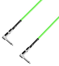 Adam Hall K4IRR0090NEOSET Set 4 Cables Instrumento Jacks Acodados 90cm 4