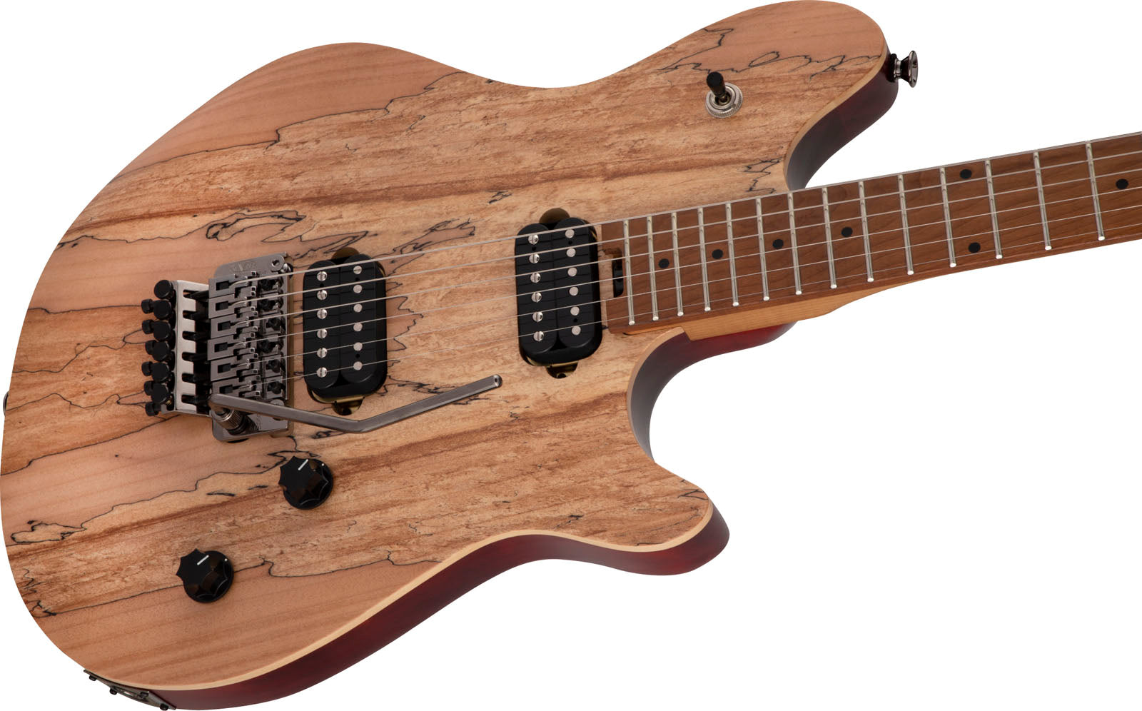 EVH Wolfgang Standard Exotic BKD MN Guitarra Eléctrica Spalted Maple 5