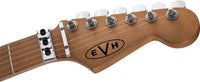 EVH Frankestein Frankie Striped Series MN Guitarra Eléctrica Red with Black Stripes 15