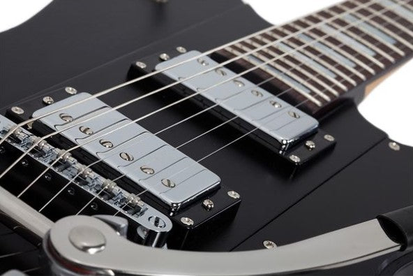 Schecter Robert Smith Ultracure BLKP Guitarra Eléctrica Black Pearl 8