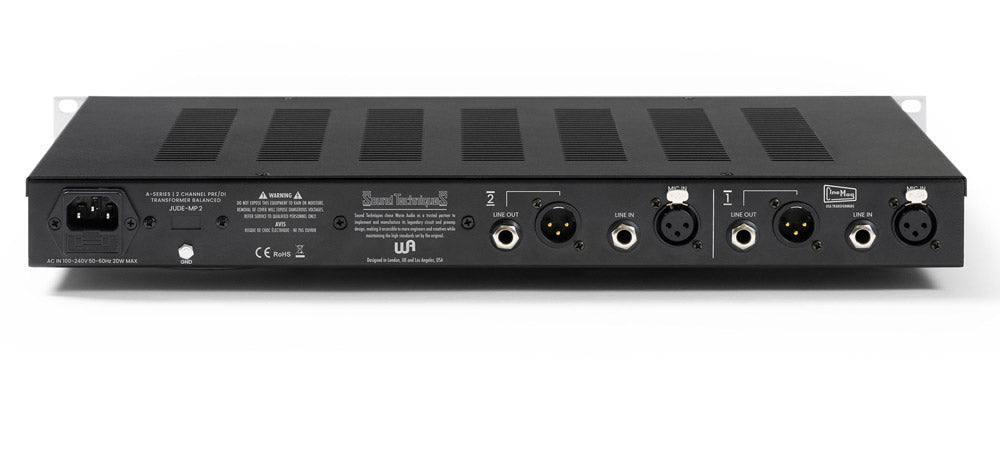 Warm Audio Jude MP2 Preamplificador Doble Canal para Micrófono 2
