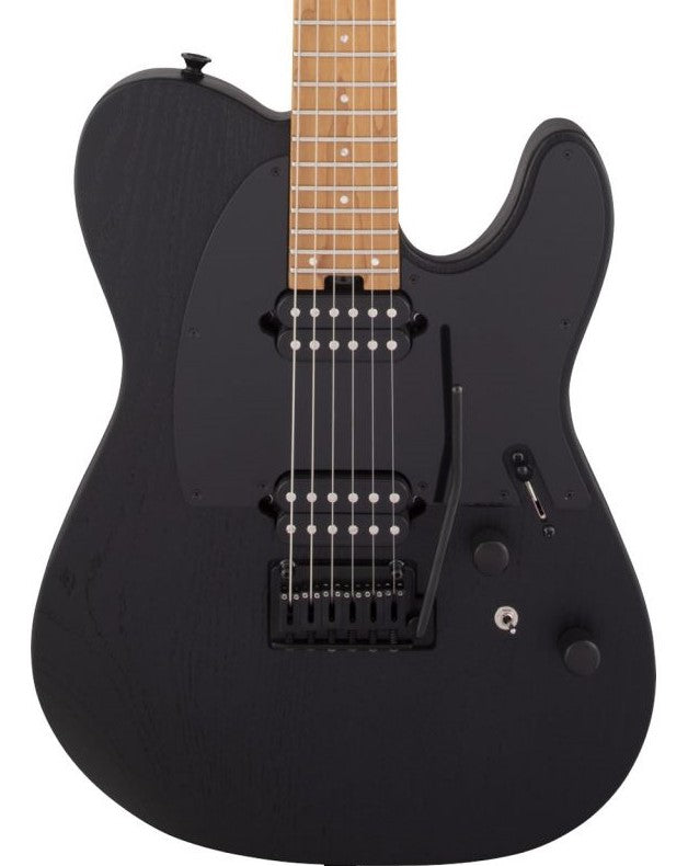 Charvel Pro-Mod So-Cal SC2 24 HH 2PT Ash cm Guitarra Eléctrica Negra 5