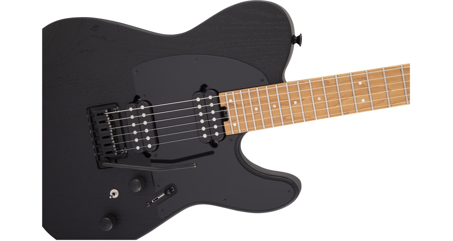 Charvel Pro-Mod So-Cal SC2 24 HH 2PT Ash cm Guitarra Eléctrica Negra 7