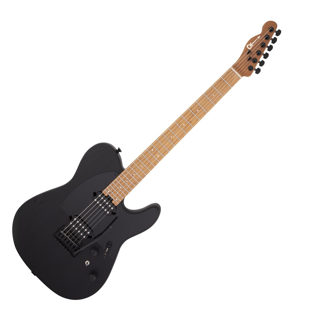 Charvel Pro-Mod So-Cal SC2 24 HH 2PT Ash cm Guitarra Eléctrica Negra 11