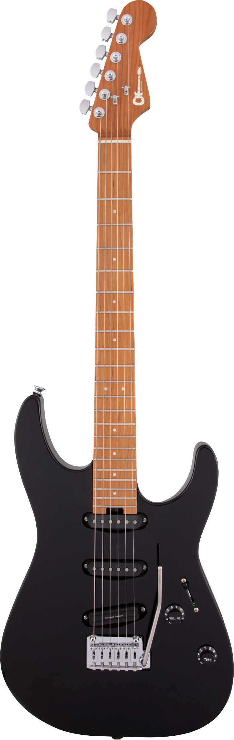 Charvel Pro-Mod DK22 SSS 2PT cm Guitarra Eléctrica Negra 1