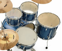 Sonor AQX Stage Set BOS Batería Acústica con Herrajes y Platos Blue Ocean Sparkle 6