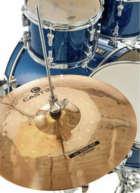 Sonor AQX Stage Set BOS Batería Acústica con Herrajes y Platos Blue Ocean Sparkle 7