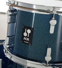 Sonor AQX Stage Set BOS Batería Acústica con Herrajes y Platos Blue Ocean Sparkle 12