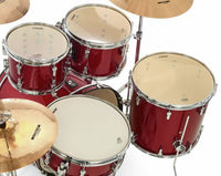 Sonor AQX Stage Set RMS Batería Acústica con Herrajes y Platos Red Moon Sparkle 6