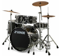 Sonor AQX Studio Set BMS Batería Acústica con Herrajes y Platos Black Midnight Sparkle 3