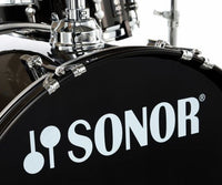 Sonor AQX Studio Set BMS Batería Acústica con Herrajes y Platos Black Midnight Sparkle 15