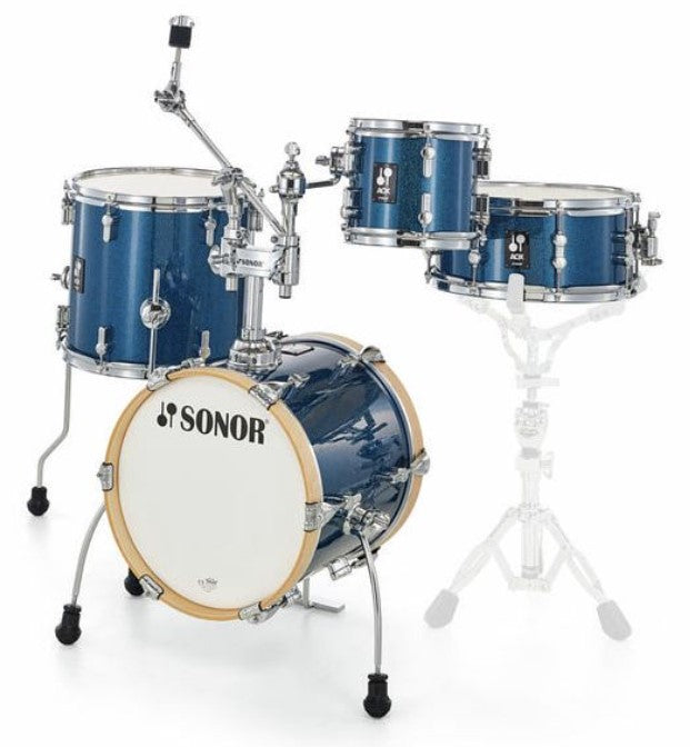 Sonor AQX Micro Set BOS Batería Acústica Blue Ocean Sparkle 3