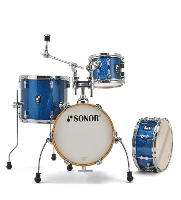 Sonor AQX Micro Set BOS Batería Acústica Blue Ocean Sparkle 18