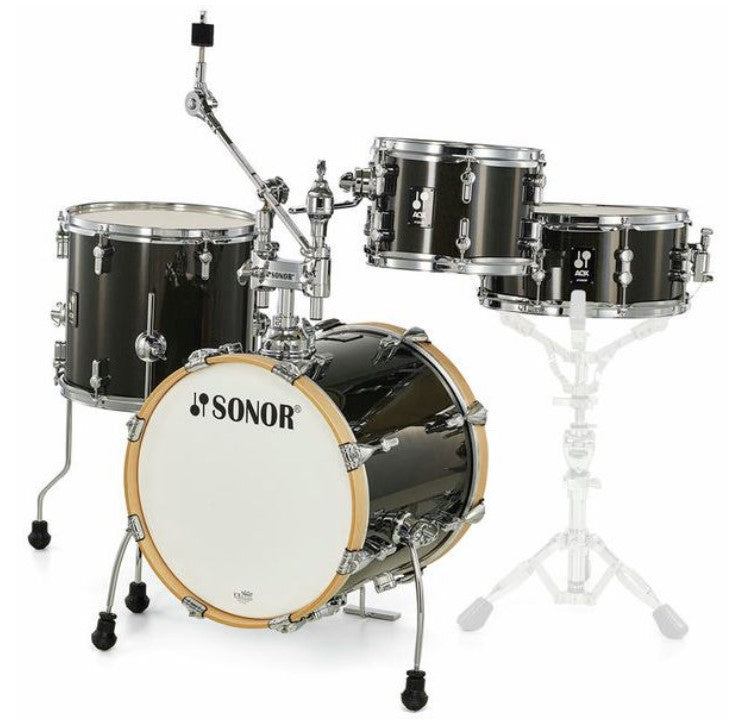 Sonor AQX Jungle Set BMS Batería Acústica Black Midnight Sparkle 3