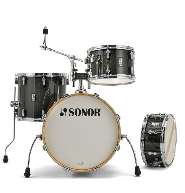 Sonor AQX Jazz Set BMS Batería Acústica Black Midnight Sparkle 16